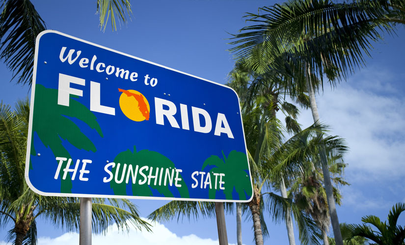 welcome to Florida Sign