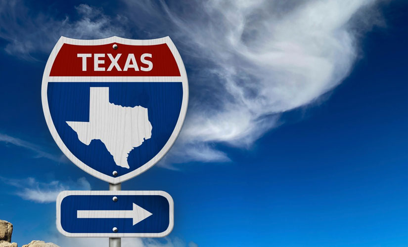 texas highway sign